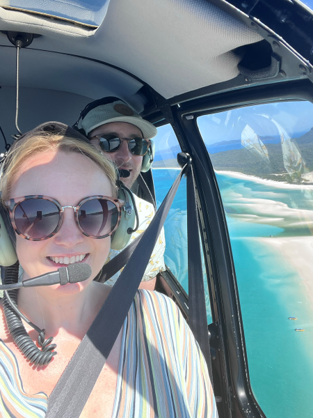 Bill Connolly and wife Colleen fly to Whitehaven